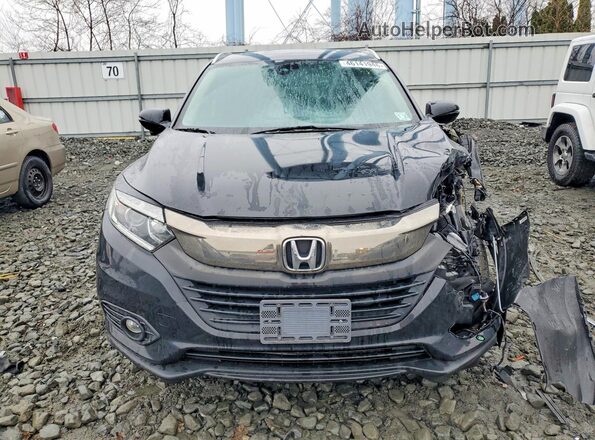3CZRU6H72MM729596 2021 HONDA HR-V Black წინა ხედი