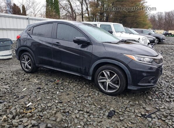 3CZRU6H72MM729596 2021 HONDA HR-V Black წინა მარჯვენა