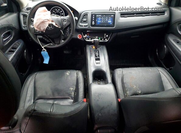 3CZRU6H72MM729596 2021 HONDA HR-V Black წინა პანელის ხედი