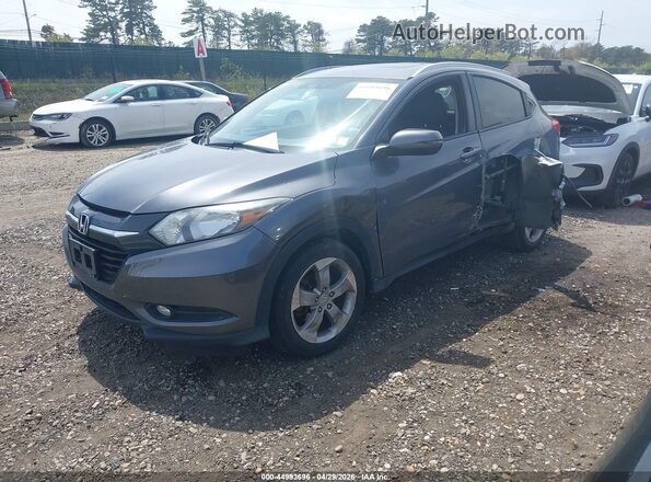 3CZRU6H74HM718296 2017 HONDA HR-V Gray Przód lewy