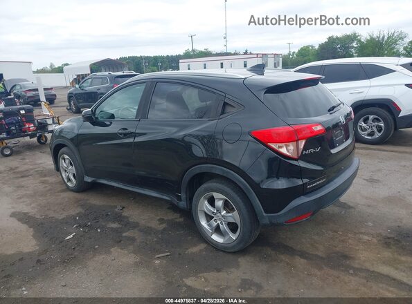 3CZRU6H75GM701232 2016 HONDA HR-V Black Trasero izquierdo