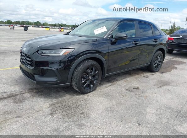 3CZRZ1H53PM728366 2023 HONDA HR-V Black Front left