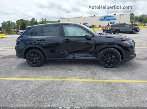 3CZRZ1H53PM728366 2023 HONDA HR-V Black Rear interior view
