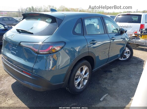 3CZRZ2H33RM765571 2024 HONDA HR-V Blue Trasero derecho