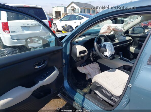 3CZRZ2H33RM765571 2024 HONDA HR-V Blue Vista interior delantera