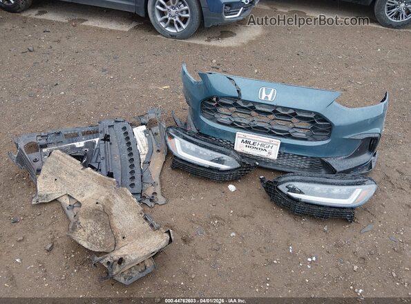 3CZRZ2H35TM717948 2026 HONDA HR-V Blue Instrument cluster view