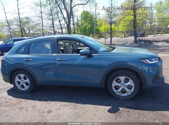 3CZRZ2H38RM750127 2024 HONDA HR-V Blue Widok wnętrza z tyłu