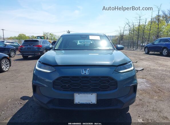 3CZRZ2H38RM750127 2024 HONDA HR-V Blue Widok zestawu wskaźników