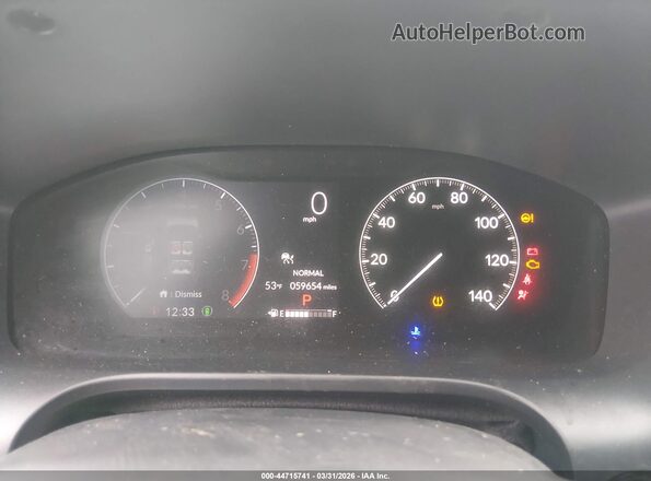 3CZRZ2H50PM714043 2023 HONDA HR-V Light Blue Հետևի նստատեղերի տեսք