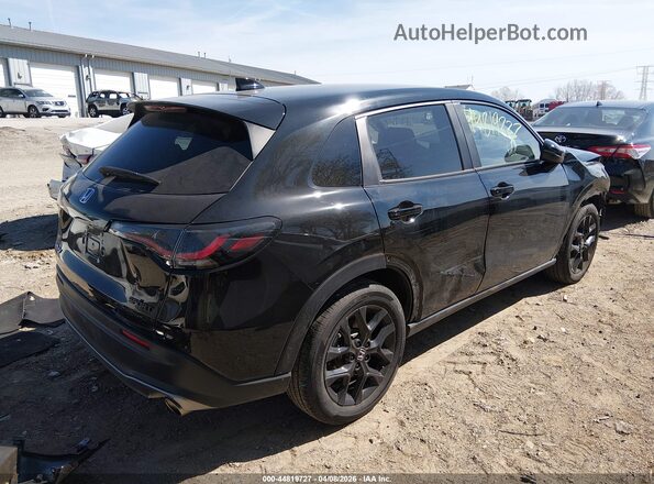 3CZRZ2H50SM740909 2025 HONDA HR-V Black უკანა მარჯვენა