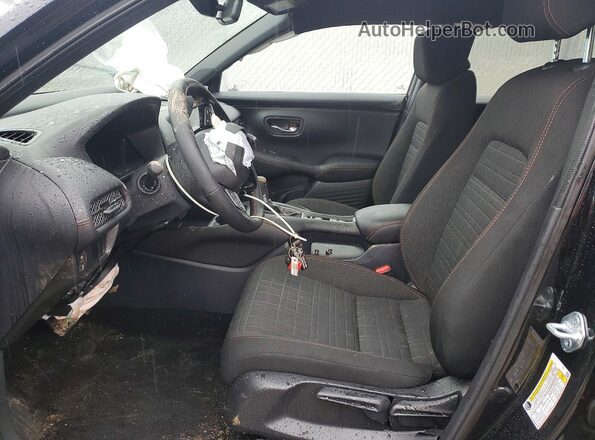 3CZRZ2H51TM107675 2026 HONDA HR-V Black Widok wnętrza z przodu
