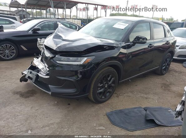 3CZRZ2H54SM794889 2025 HONDA HR-V Black Передня ліва чверть