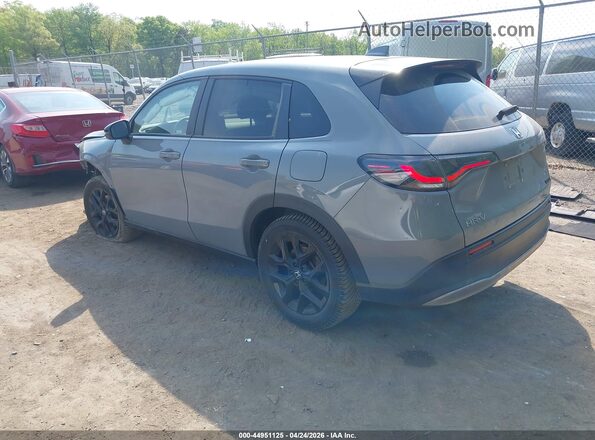 3CZRZ2H58RM734382 2024 HONDA HR-V Silver Rear left