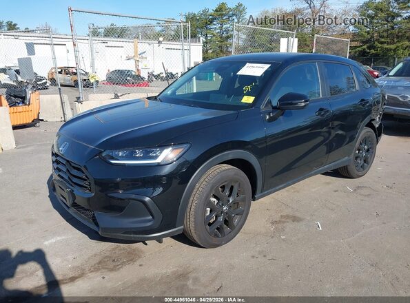 3CZRZ2H58SM735117 2025 HONDA HR-V Black Vista tres cuartos delantera izquierda