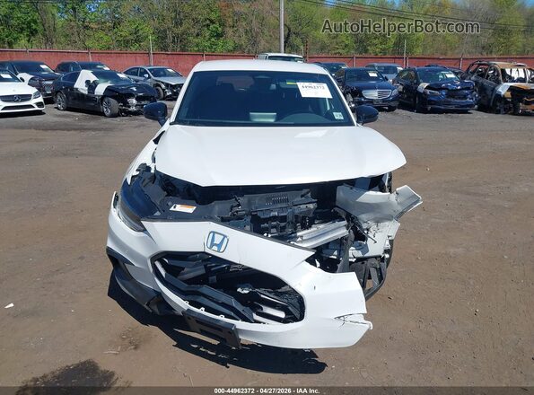 3CZRZ2H58SM748093 2025 HONDA HR-V White Widok zestawu wskaźników