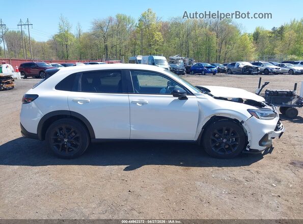 3CZRZ2H58SM748093 2025 HONDA HR-V White Widok wnętrza z tyłu