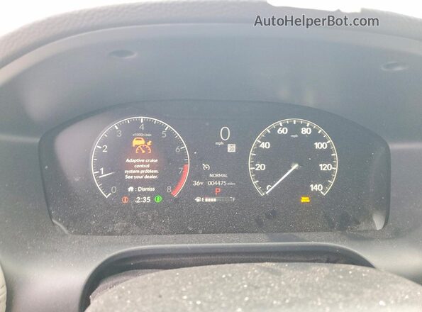 3CZRZ2H77SM763718 2025 HONDA HR-V White Սարքավորումների վահանակի տեսք