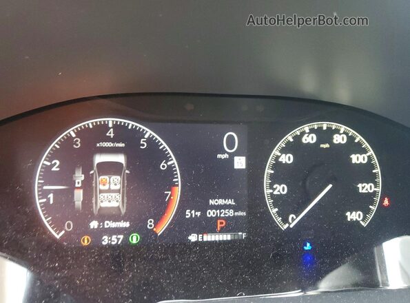 3CZRZ2H78TM714836 2026 HONDA HR-V Gray Вид щитка приладів