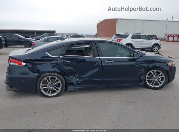 3FA6P0CD0LR198903 2020 FORD FUSION Blue 