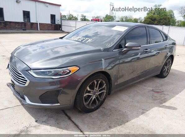 3FA6P0CD1LR133736 2020 FORD FUSION Gray წინა მარცხენა ხედი სამი მეოთხედიდან
