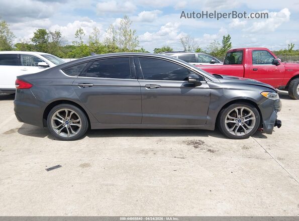 3FA6P0CD1LR133736 2020 FORD FUSION Gray უკანა სალონის ხედი