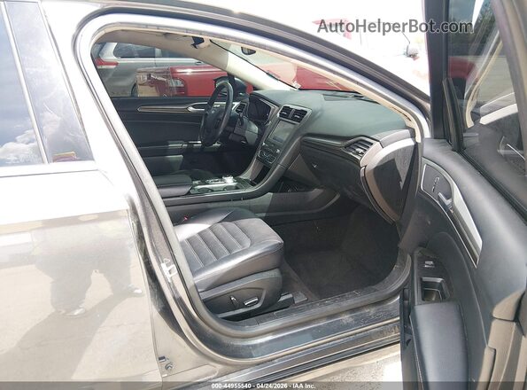 3FA6P0CD1LR133736 2020 FORD FUSION Gray წინა სალონის ხედი
