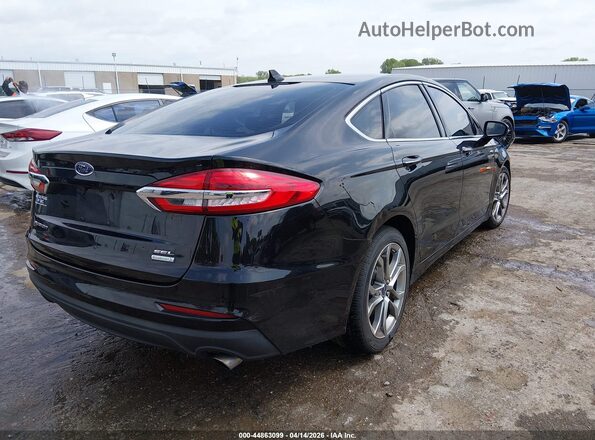 3FA6P0CD3KR113731 2019 FORD FUSION Черный Задняя правая четверть