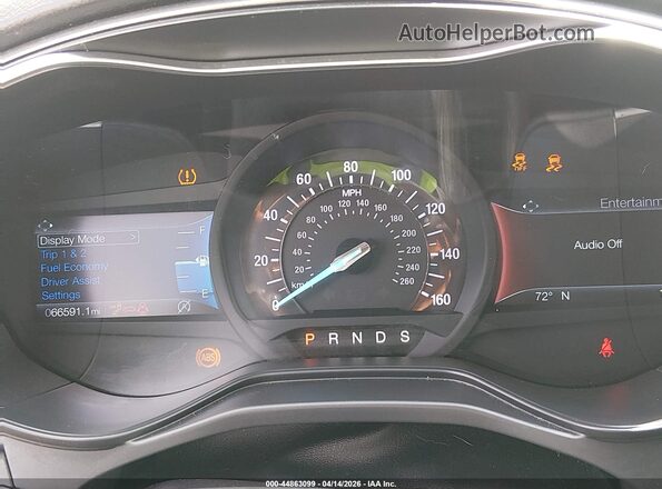 3FA6P0CD3KR113731 2019 FORD FUSION Черный Вид задних сидений
