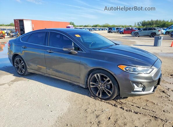 3FA6P0D93LR115278 2020 FORD FUSION Gray Առջևի աջ