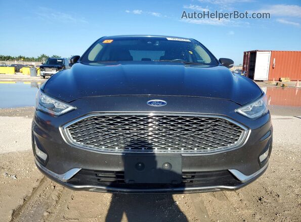 3FA6P0D93LR115278 2020 FORD FUSION Gray Դիմացի տեսք