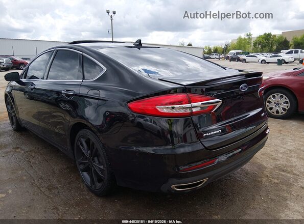 3FA6P0D95LR136505 2020 FORD FUSION Black უკანა მარცხენა