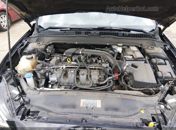 3FA6P0D95LR136505 2020 FORD FUSION Black უკანა ხედი