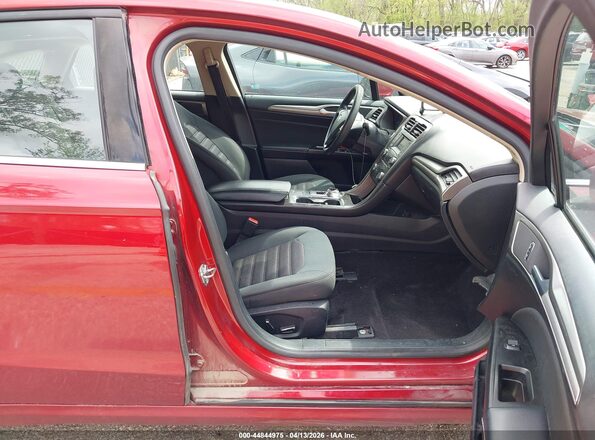 3FA6P0H73HR284281 2017 FORD FUSION Red 