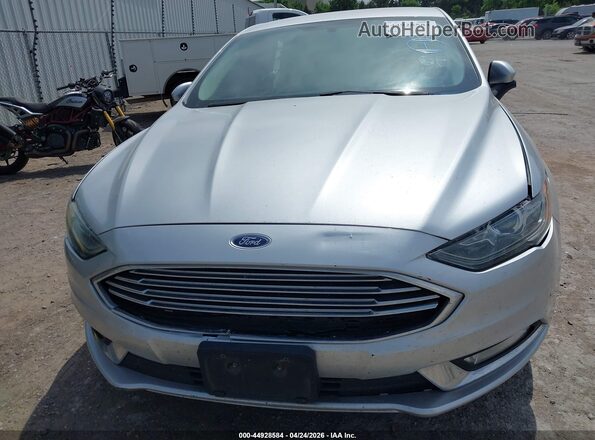 3FA6P0H75HR214796 2017 FORD FUSION Silver Rear interior view