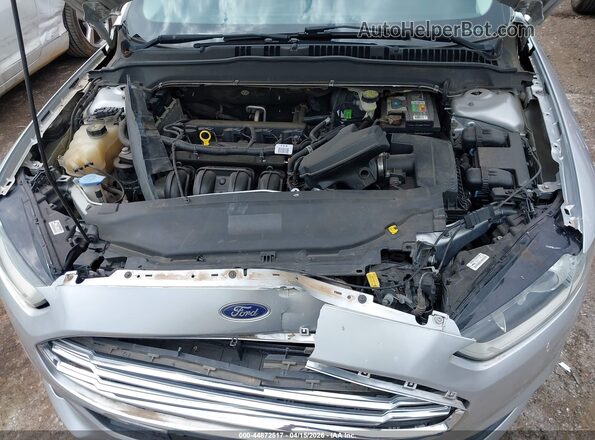 3FA6P0H76GR272575 2016 FORD FUSION Silver Rear view