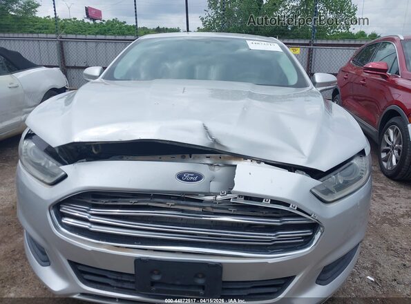 3FA6P0H76GR272575 2016 FORD FUSION Silver Instrument cluster view