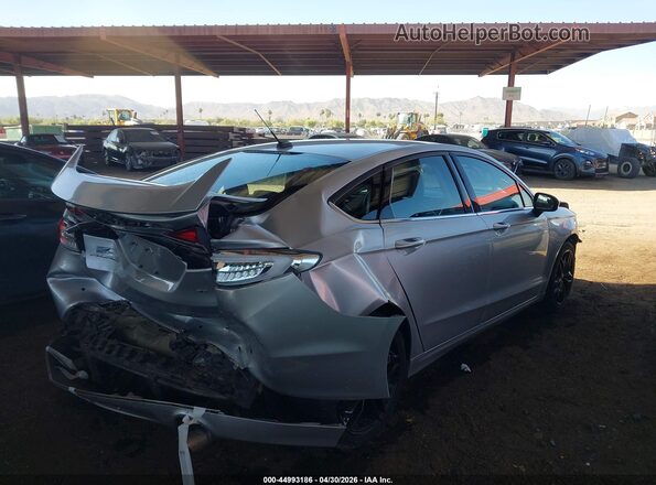 3FA6P0HD0HR154268 2017 FORD FUSION Серебряный Задняя правая четверть