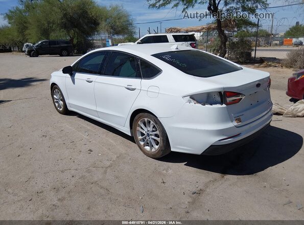 3FA6P0HD1LR257675 2020 FORD FUSION White Trasero izquierdo