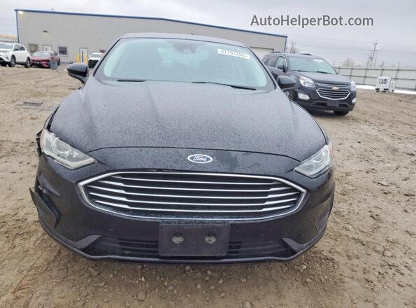 3FA6P0HD2LR109146 2020 FORD FUSION Black Դիմացի տեսք