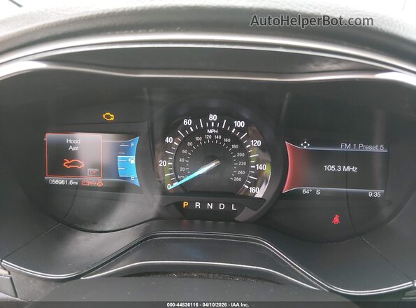3FA6P0HD2LR246409 2020 FORD FUSION Gray Rear seats view