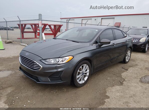 3FA6P0HD2LR246409 2020 FORD FUSION Gray Front left
