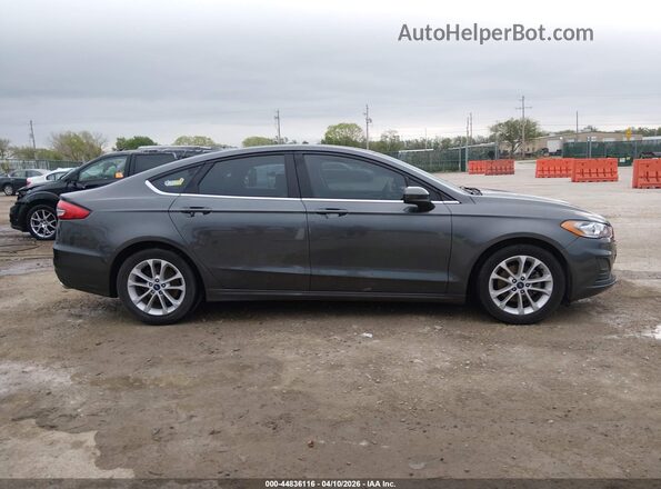 3FA6P0HD2LR246409 2020 FORD FUSION Gray Rear interior view