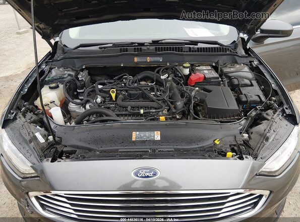 3FA6P0HD2LR246409 2020 FORD FUSION Gray Rear view