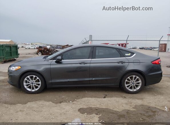 3FA6P0HD2LR246409 2020 FORD FUSION Gray 360 interior view