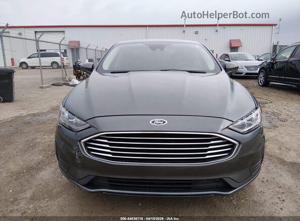 3FA6P0HD2LR246409 2020 FORD FUSION Gray Instrument cluster view