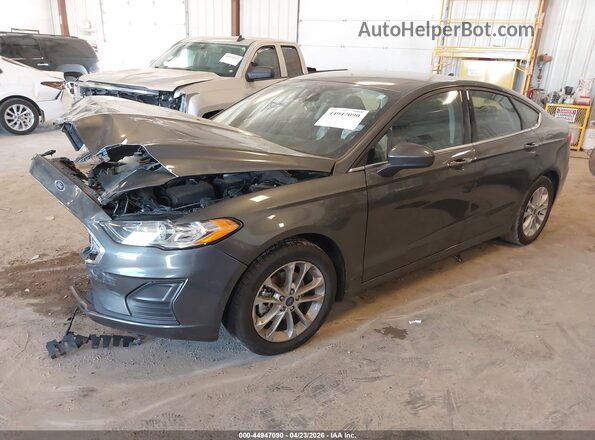 3FA6P0HD2LR251898 2020 FORD FUSION Gray Vista tres cuartos delantera izquierda
