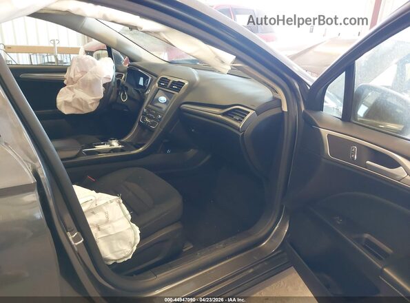 3FA6P0HD2LR251898 2020 FORD FUSION Gray Vista interior delantera
