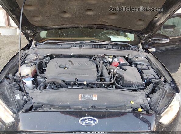 3FA6P0HD3GR328140 2016 FORD FUSION Black Widok z tyłu
