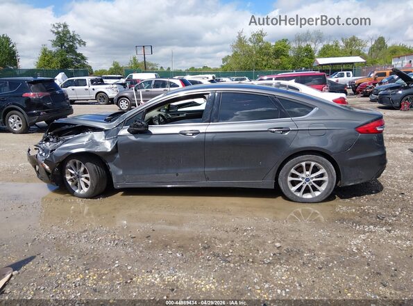 3FA6P0HD3LR154242 2020 FORD FUSION Серый Вид задней части салона