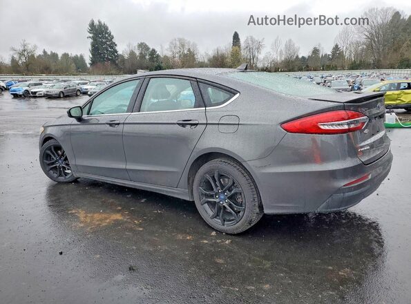 3FA6P0HD4KR136251 2019 FORD FUSION Gray 
